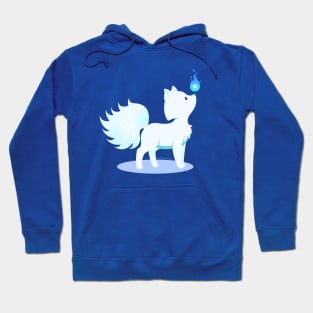 Kawaii fantasy animals - Kyuubi no Kitsune Hoodie